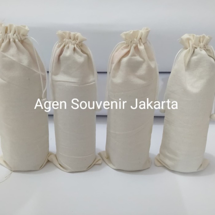 

PROMO Pouch Blacu/Kantong Blacu Serut Souvenir 24cm × 10,5cm