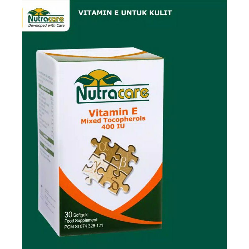 Nutracare vitamin e mixed tocopherol