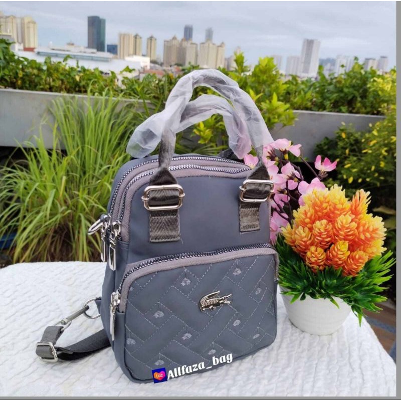 COD Ransel Mini Multifungsi Jinjing Kantong Oval Bordir Terlaris