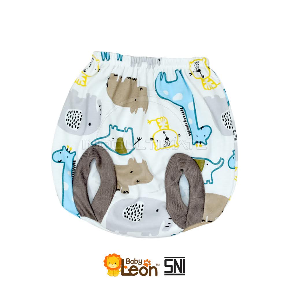 1Pcs Celana Pendek Bayi (0-3 Bulan) ZOO SERIES DS-116 Celana Popok Bayi Celana Bayi Baru Lahir Celana Pop Bayi Celana Kodok Celana Popok Bayi Celana Harian Celana Kacamata