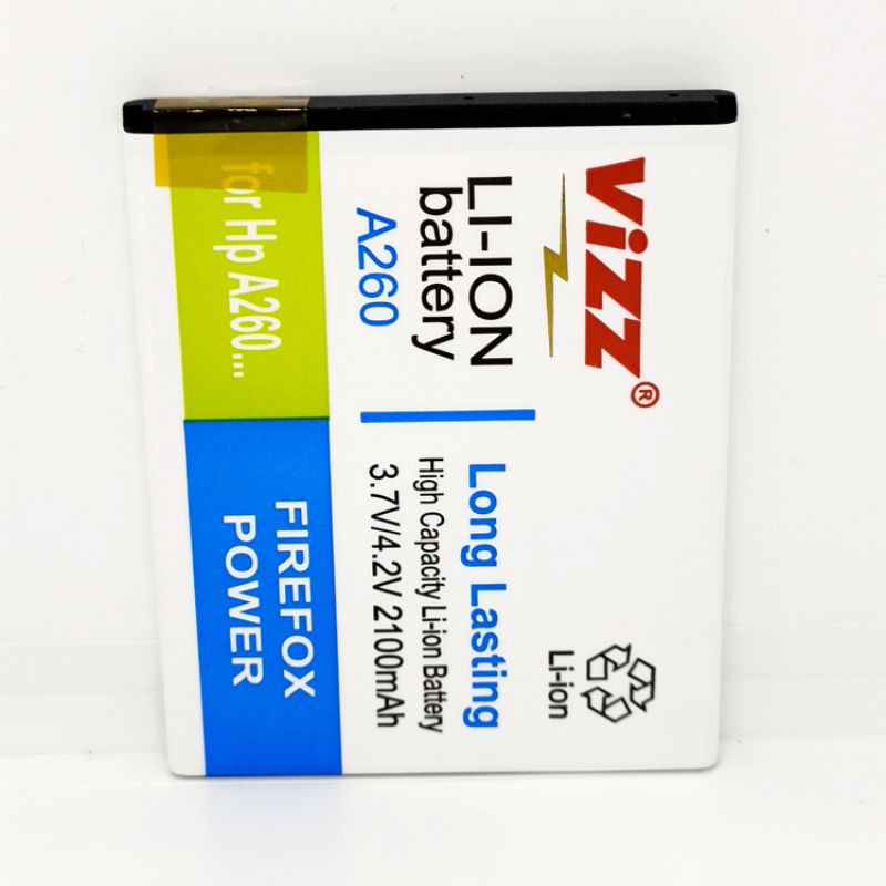 Baterai Batre Vizz Mito Fantasy Mini / A260 / BA00083 Original Vizz