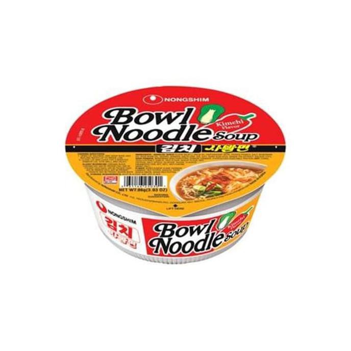 

Terlaris# Nongshim Bowl Noodle Soup Kimchi Flavor Ramyeon 86Gr