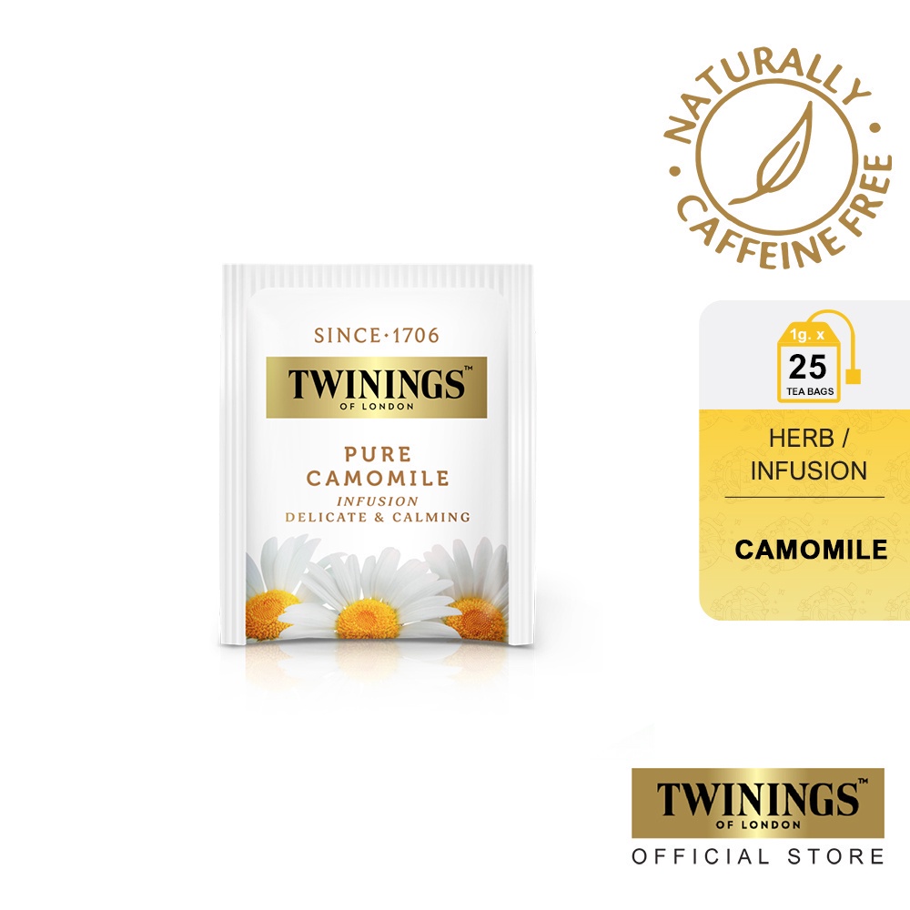 Twinings Teh Celup Pure Camomile 25x1gr