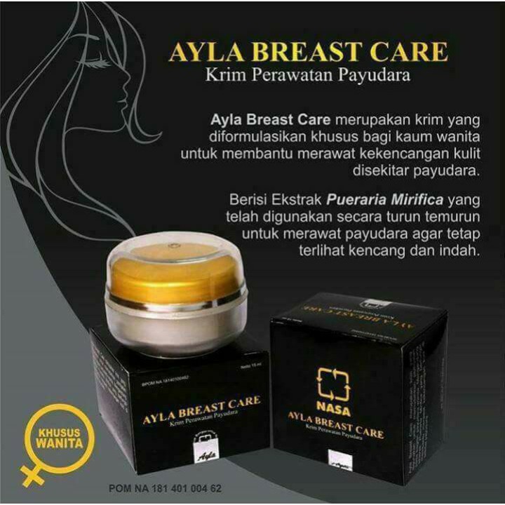 AYLA BREAST CARE krim prawatan payudara original by nasa