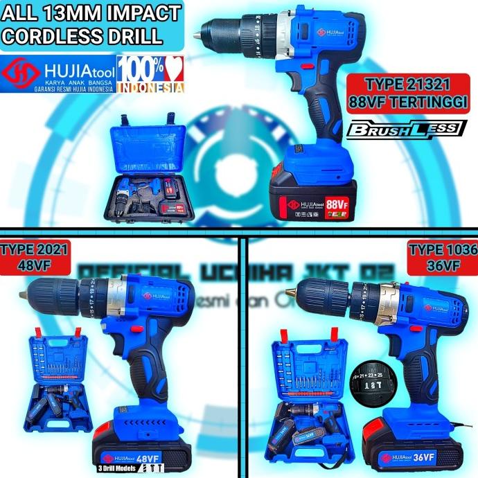 Mesin Bor Obeng / Bor Mini / Bor Cas / Cordless/ Screwdriver Fisch