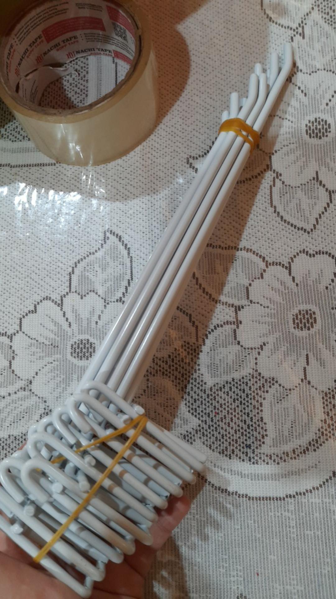 Single Ram 25cm Putih /10 Pcs Tebal