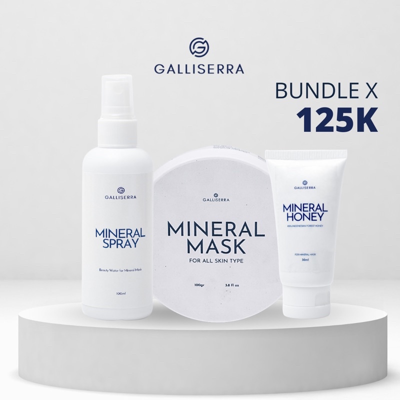MINERAL MASK, SPRAY, HONEY BUNDLE GALLISERRA