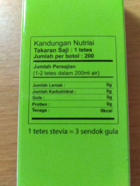 Pemanis Stevia cegah diabetes dan utk membantu program diet