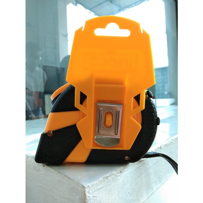 METERAN 10 m / Meteran Karet 10m Tukang Gulung / Auto Stop Anti Pecah INGCO HSMT081025