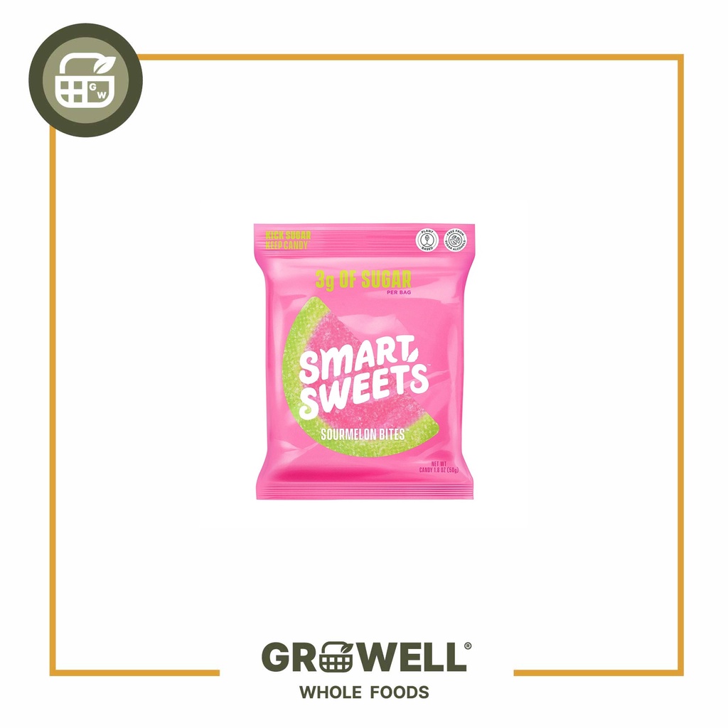 

Smart Sweets Sourmelon Bites 50Gr