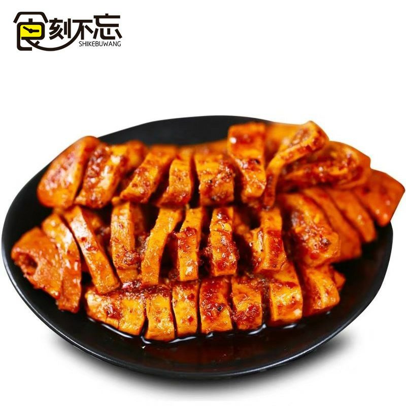 【HARGA PER PCS】Cemilan Snack Grilled Gluten ShiKeBuWang 26g 时刻不忘 炭烤面筋