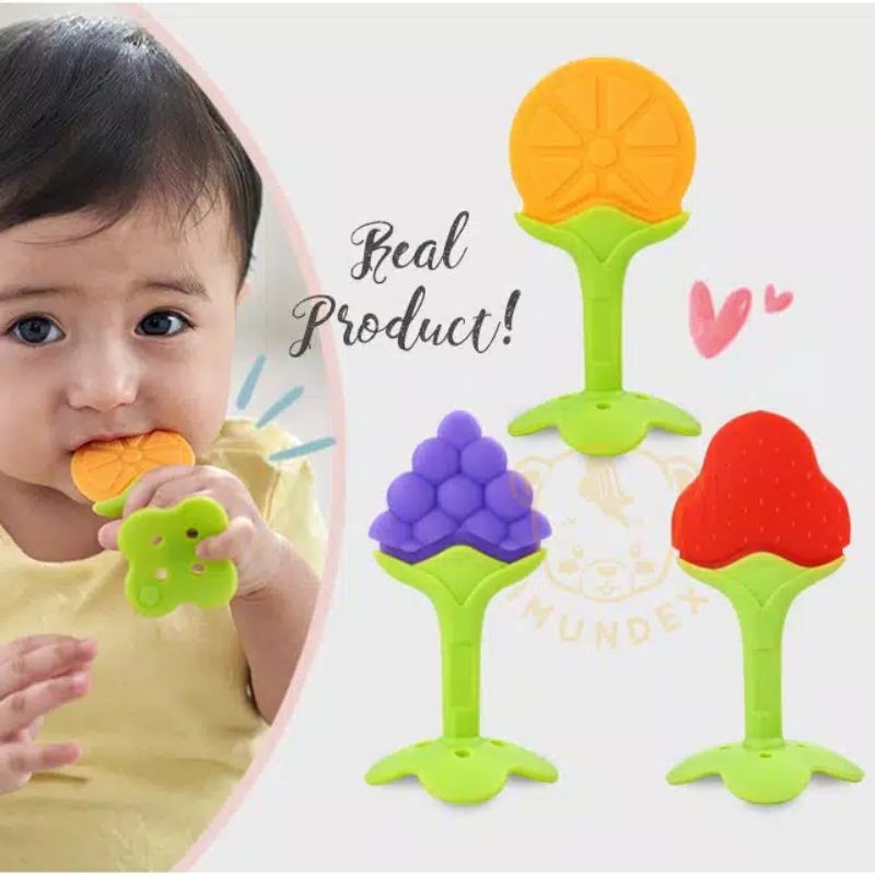 Gigitan jari bayi TEETHER BUAH bayi GIGITAN BAYI MODEL BUAH , BABY TOOTH Baby teether Fruit teether BPA FREE Teether Bayi Model Buah, gigitan buah bayi