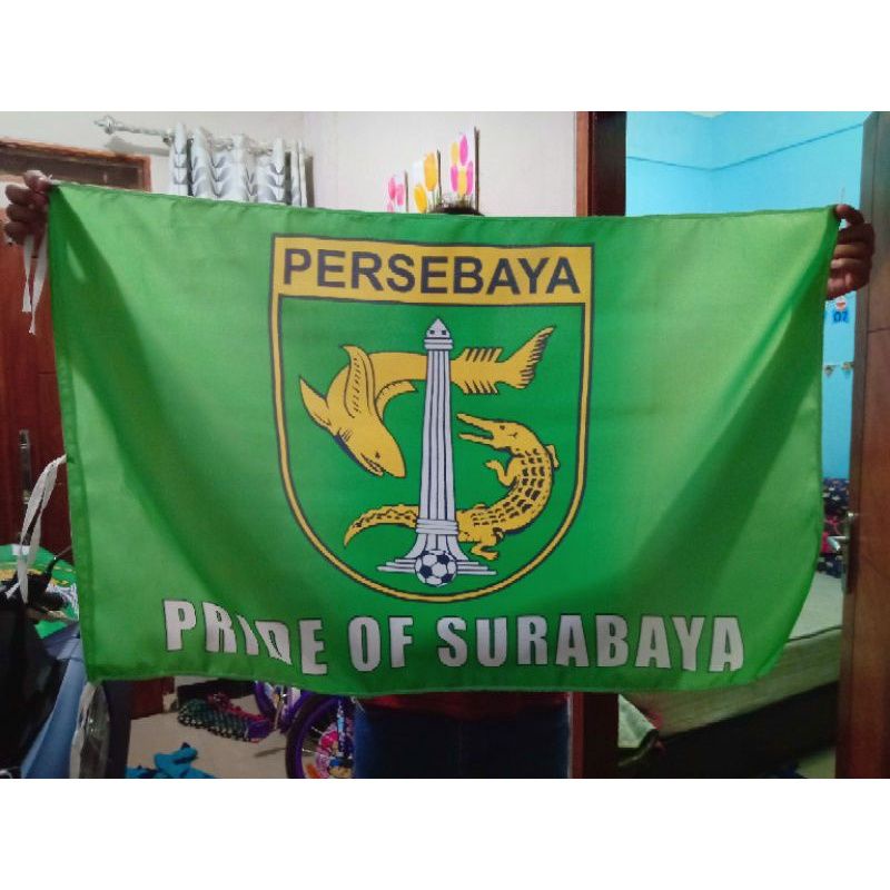 MINIFLAG PERSEBAYA HIJAU BENDERA BONEK BENDERA PERSEBAYA HIJAU