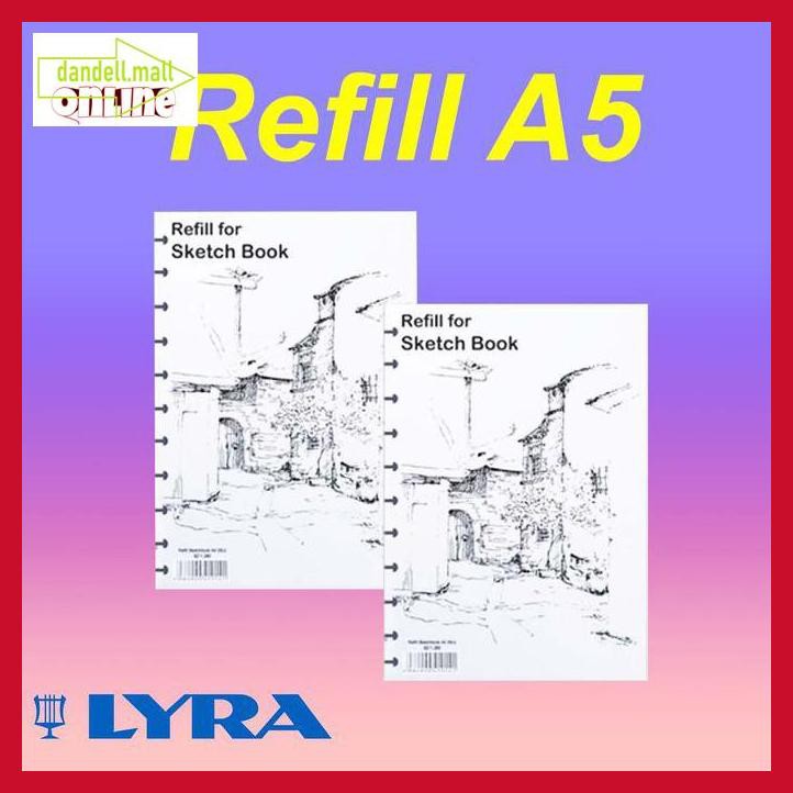 

U8Tyrt67- Refill / Isi Ulang Lyra Sketchbook A5 E3Yrf797-