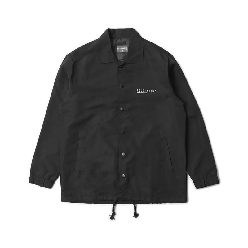 Roughneck CJ099 Black Gotta Fight Coach Jacket / jaket coach roughneck / coach roughneck