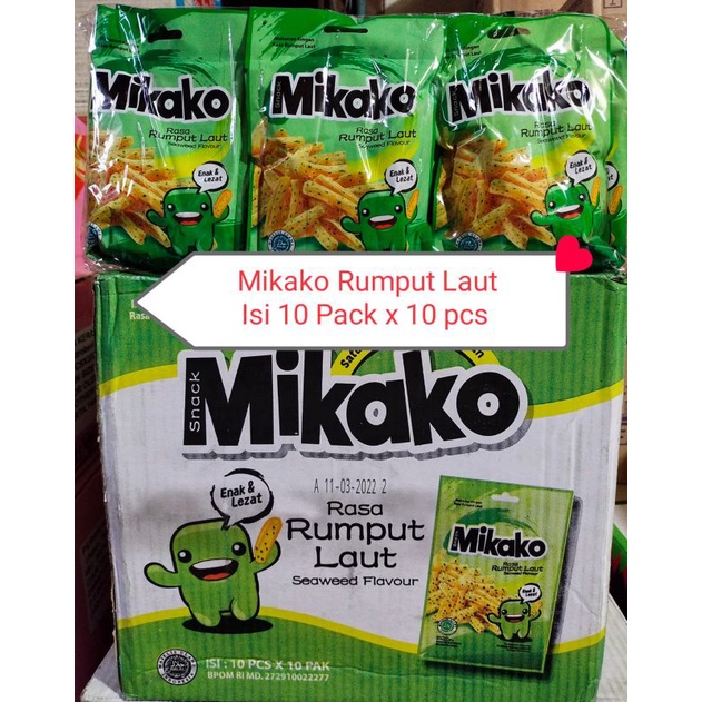 

Mikako Snack 1 Pack 10 Pcs Toyaki Keripik Rasa Rumput Laut Ayam Bawang Ayam Bawang BBQ Jagung Bakar Toples Hot Hot Pop Candy Kembang Gula Lunak Rasa Permen Jadul Snack Serbaguna