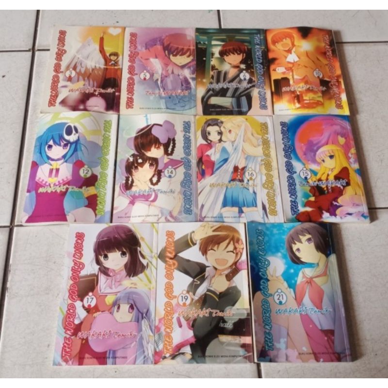 komik the world god only knows