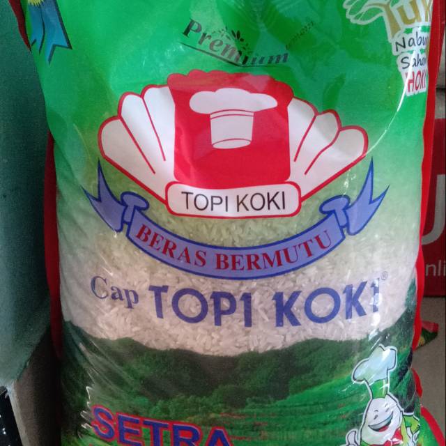 Topi Koki beras 5kg