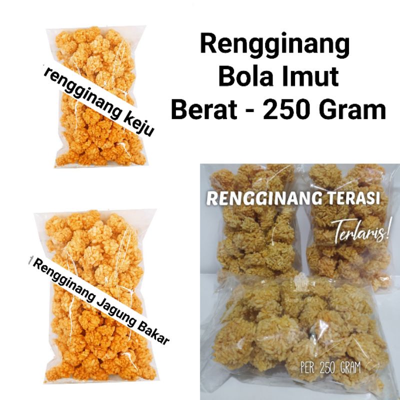 

Rengginang Bola bola Imut