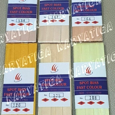 Bisban Satin Polos Lebar 1.2 Cm Panjang 3 Yard - Part 2