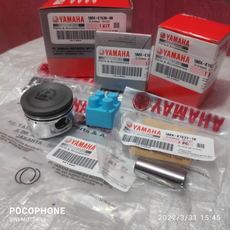 PISTON SEHER KIT MIO SPORTY SMILE NOUVO Z LELE OS STD 50 100 ORIGINAL