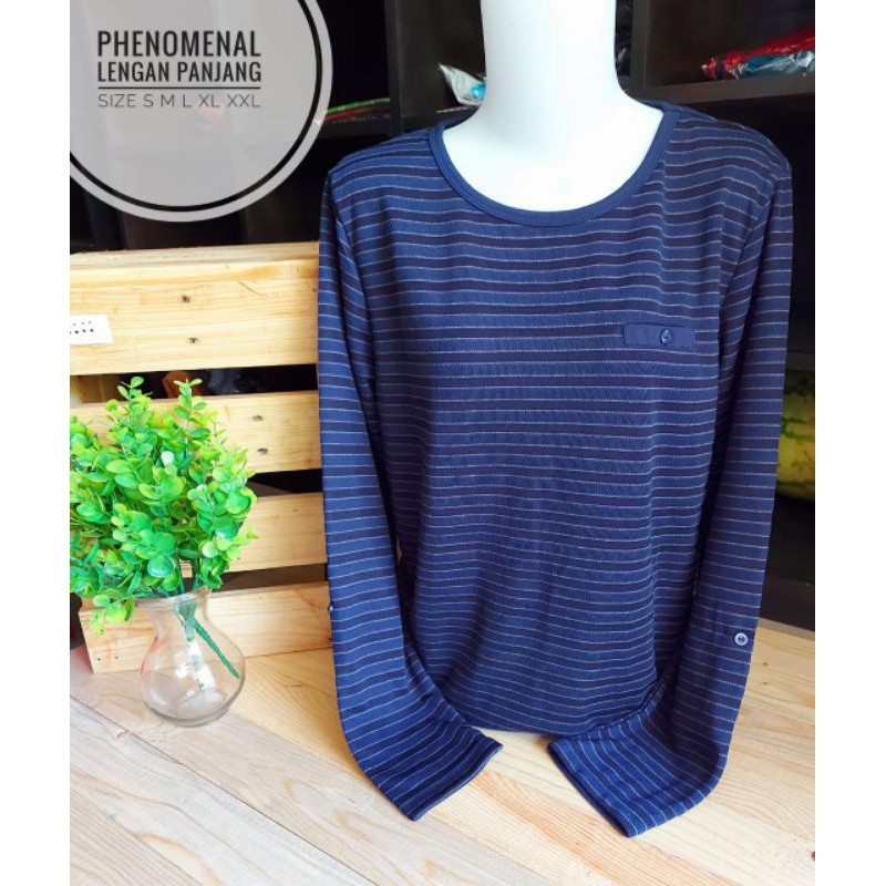 KAOS PHENOMENAL TIMBUL SALUR LENGAN PANJANG TERBARU LAGI