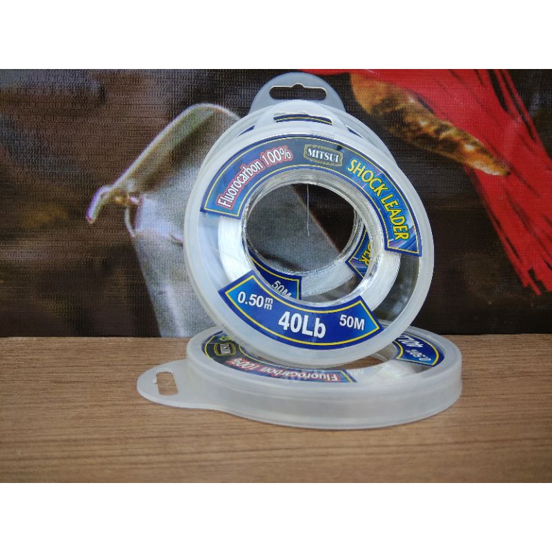 SHOCK LEADER MITSUI FLUOROCARBON 100%. SHOCK LEADER MURAH MERIAH