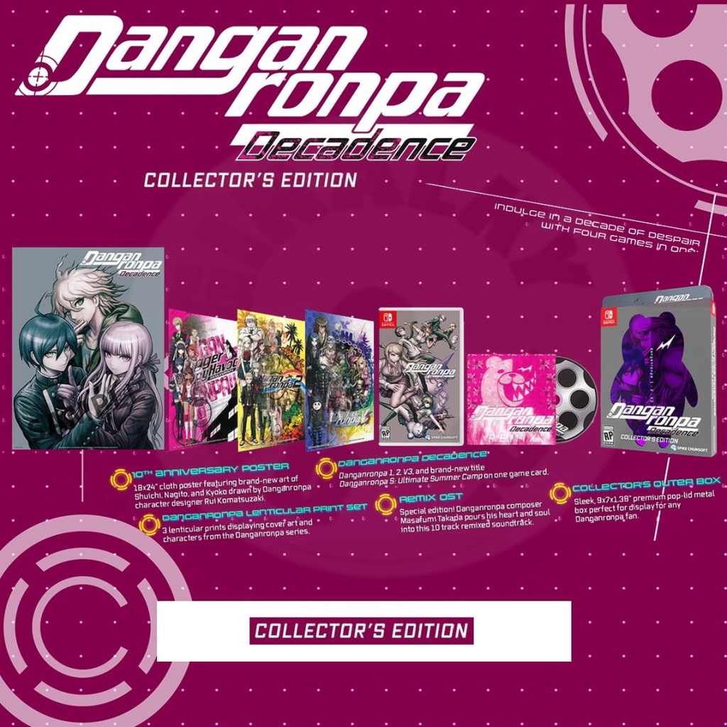 Switch Danganronpa Decadence Collector Edition (EUR/English)