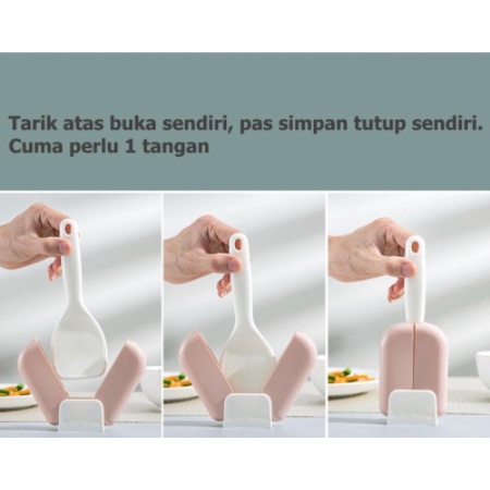 TERMURAH ! CENTONG NASI SENDOK NASI OTOMATIS AUTOMATIC RICE SCOOP IMPORT PRODUK !