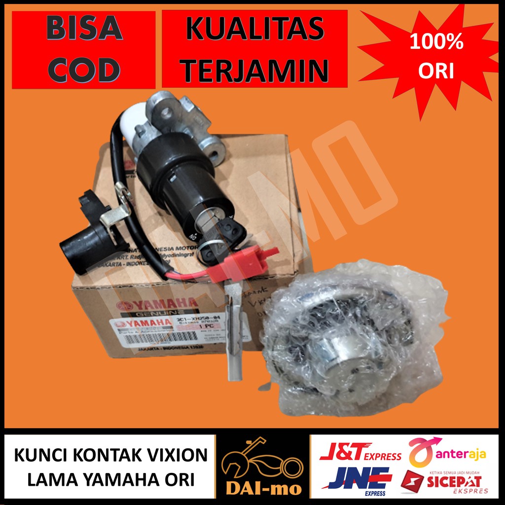 Kunci Kontak Vixion Lama/ Vixion Old/ Key Set Jok Motor 3C1-XH250-04/ Keyset Yamaha Ori/ YGP Asli