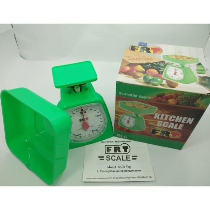 Jual Frt Timbangan Kue 5 Kg - Timbangan Duduk Dapur Analog 5Kg⠀