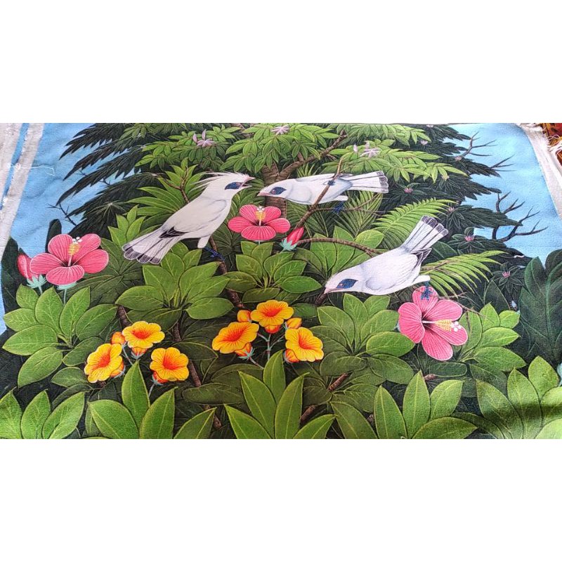 Lukisan Burung Khas Bali