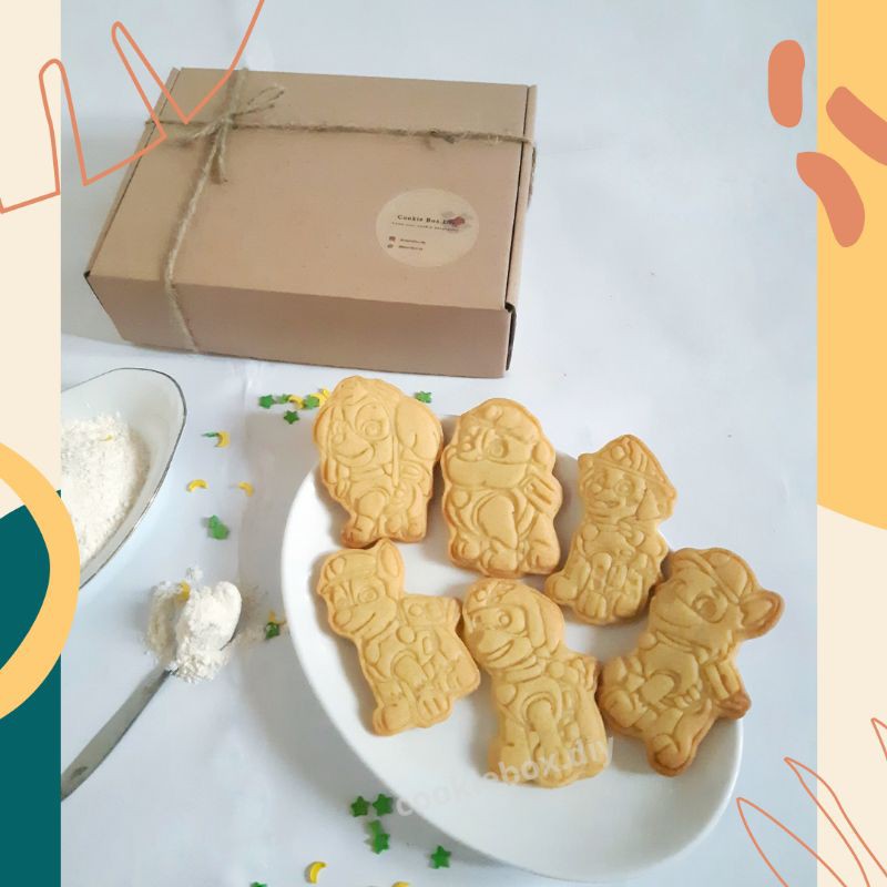 

cookies diy kit Paw Patrol|cookies box kit |cookies decoration |hampers cookies activity