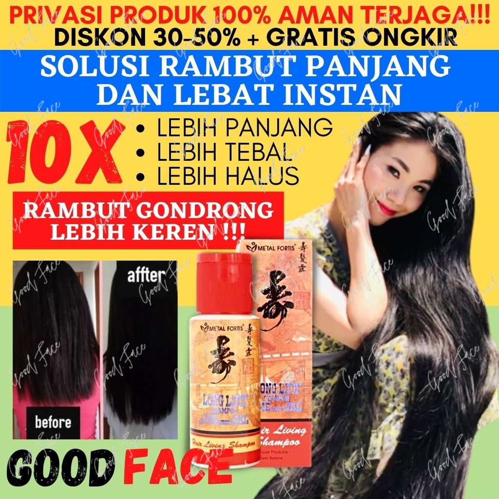 SHAMPO METAL 200ML ORIGINAL BPOM SHAMPOO PENUMBUH RAMBUT CEPAT SAMPO PELEBAT RAMBUT