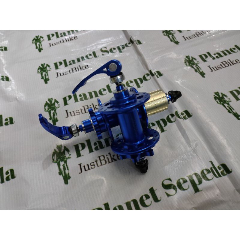 Hub FreeHub Raze 32H Jangkrik Biru l Hub Bearing Raze l Hub Raze 32H