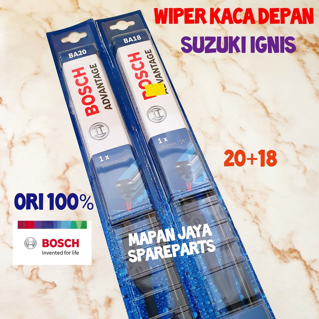 BOSCH WIPER KACA DEPAN - IGNIS / APV ARENA / APV (ORI)