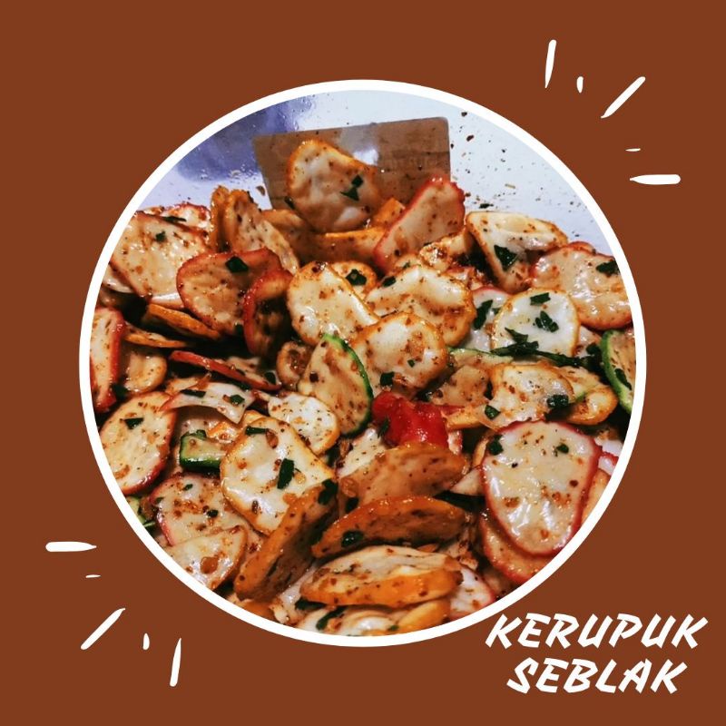 

Kerupuk Seblak / Keripik Pedas /cemilan hits/terlaris