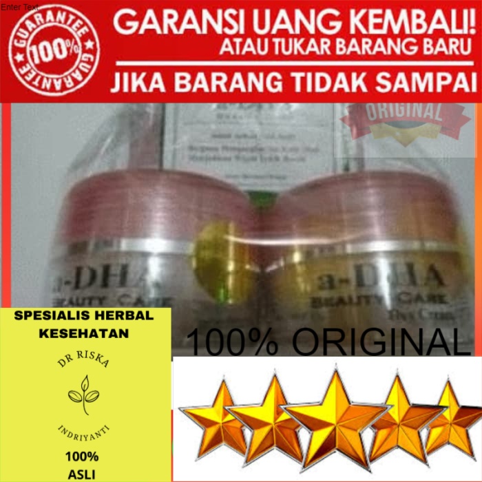 100% ORIGINAL OBAT KRIM JERAWAT PEMUTIH KULIT PENCERAH WAJAH CREAM A - DHA HOLOGRAM
