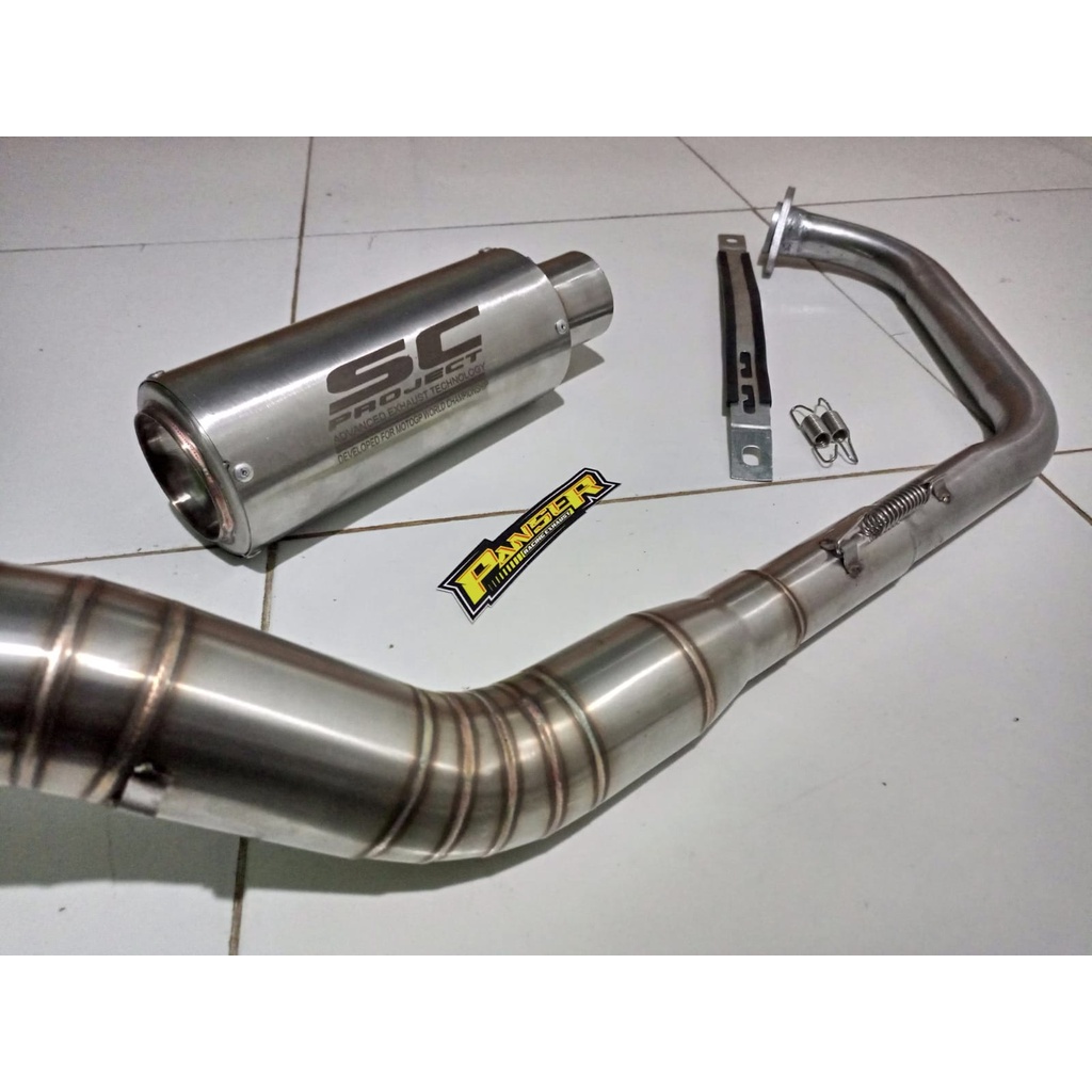 KNALPOT RACING R15V3 GSX150 ( R25,NINJA R25 XABRE, VIXION, R15, GSX, MINERVA, CBR150R )