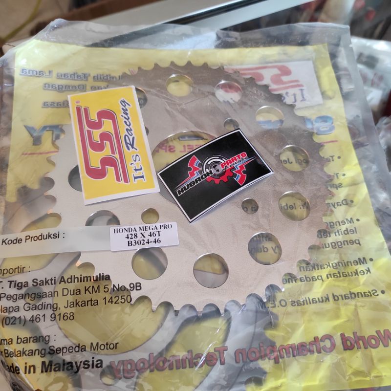 Gear SSS 46 428 Megapro CB150R CBR150R