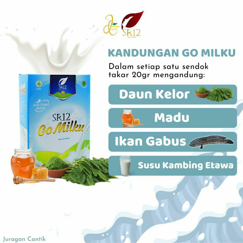 

SR12 Gomilku 200gr Susu Kambing Etawa baik untuk tulang