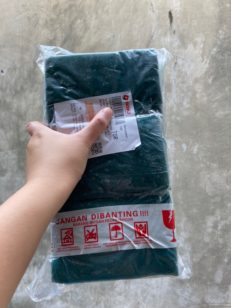 Sabut Cuci Piring Hijau Tanpa Spon Grosir Baroque Mart