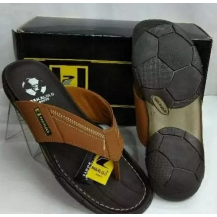 SENDAL KULIT PAKALOLO PRIA DEWASA TERLARIS