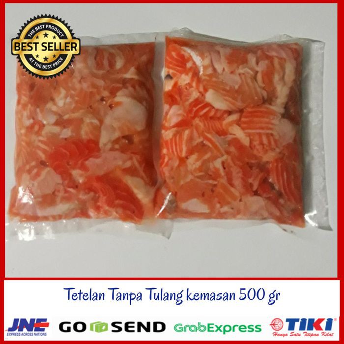 

Tetelan Tanpa Tulang Harga / Salmon Scrap Meat / Scrapemeat