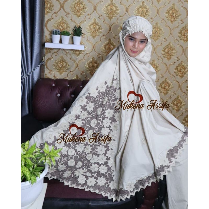 mukena bordir padang bukittinggi