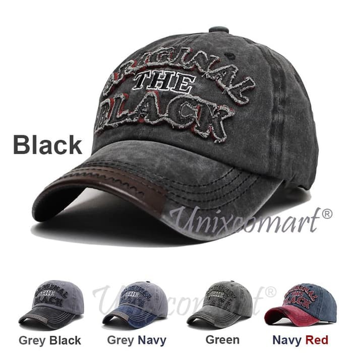 Kode V873 Topi Baseball Polos Peaceminusone Pmo Gdragon Kpop Tali LV882 Original The Black Topi Base