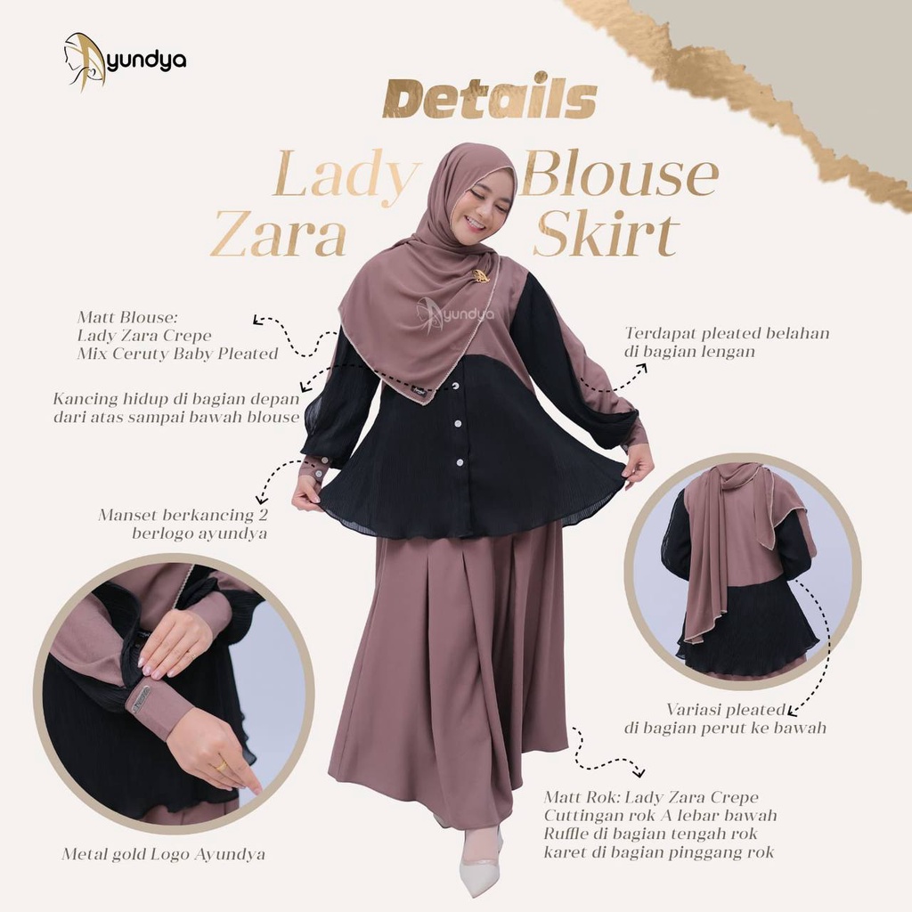 Setelan Lady Zara Set by ayundya