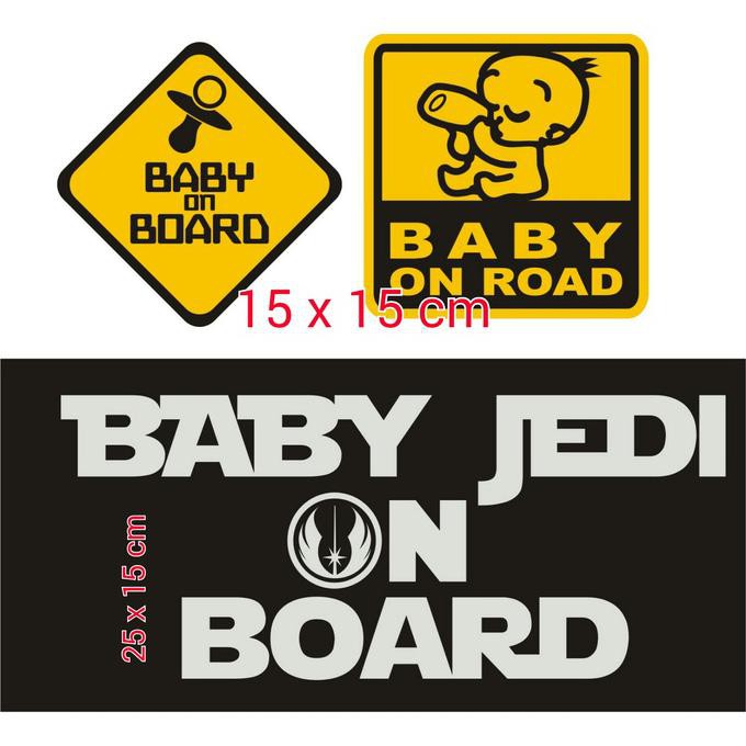 

Cutting sticker baby on board