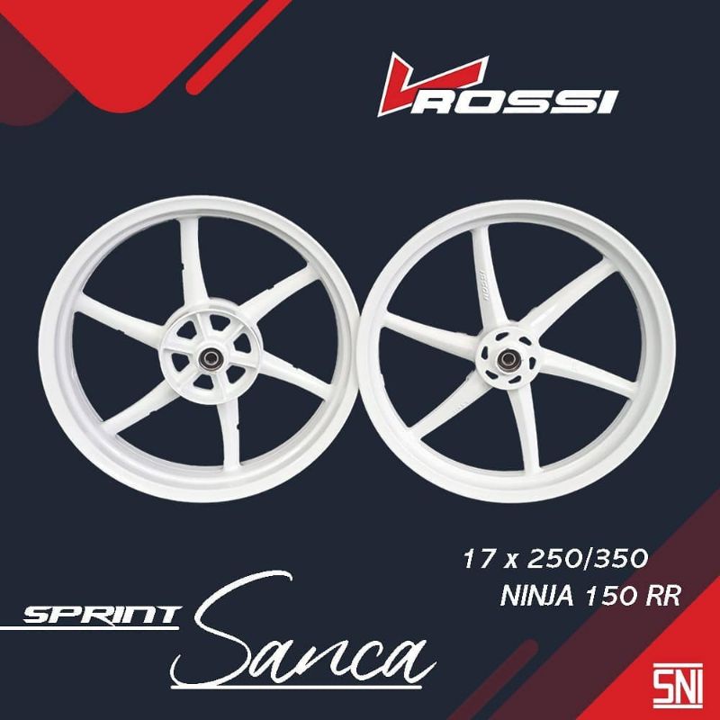 Velg Vrossi Sanca Copy RCB Racingboy Ninja RR White