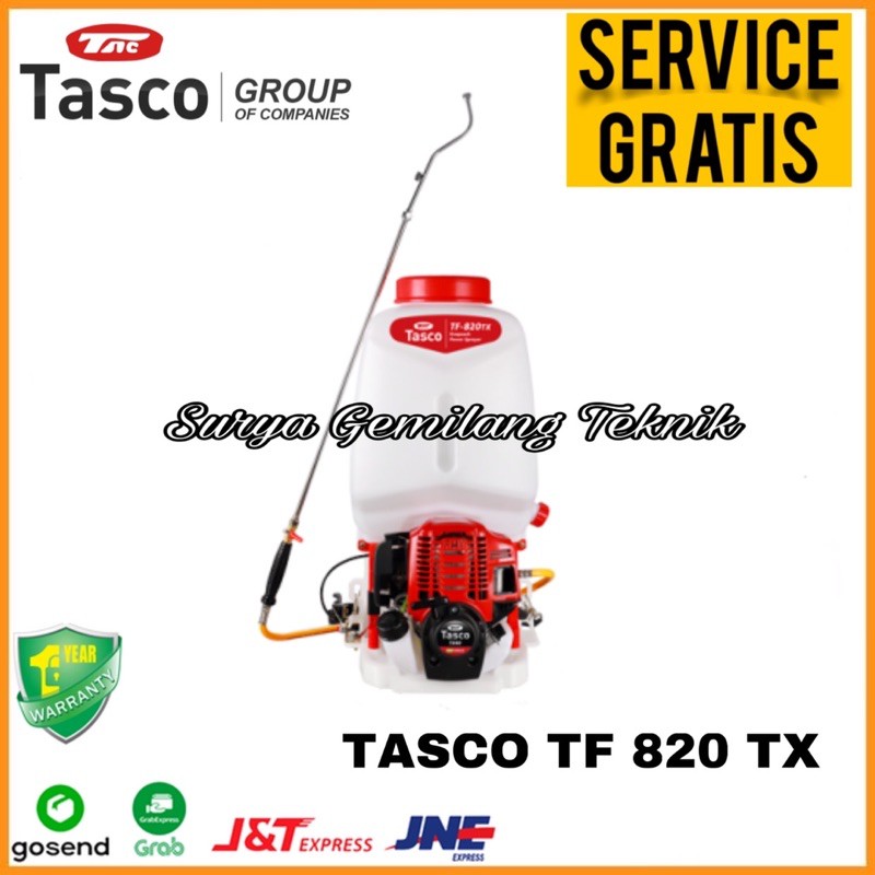 Alat Semprot Tanaman Sprayer TASCO TF 820 TX Engine Tasco